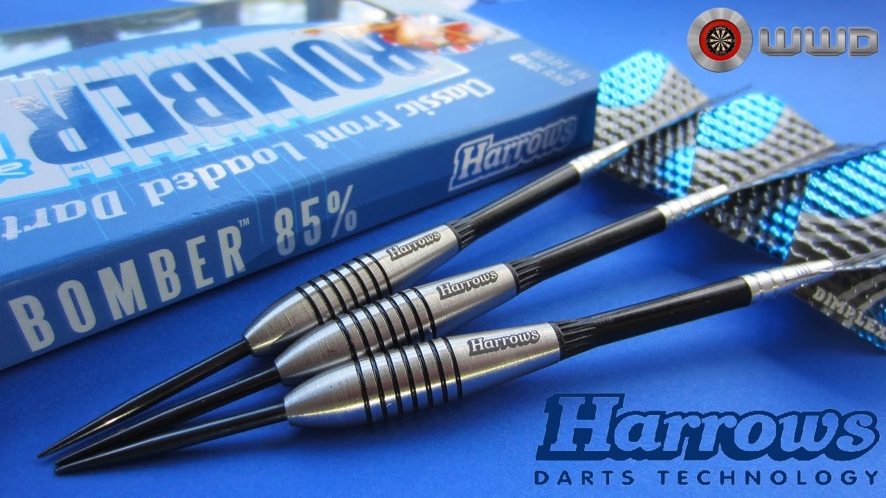Harrows Bomber 23g Darts Review A Subscriber Gift! YouTube