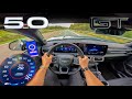 2025 Ford Mustang GT V8 Top Speed on Autobahn 🚗