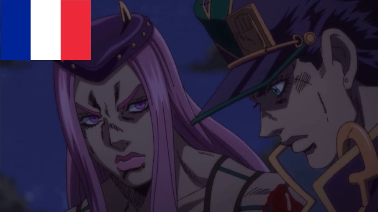 Jojo Vf - Anasui demande la main de Jolyne - YouTube