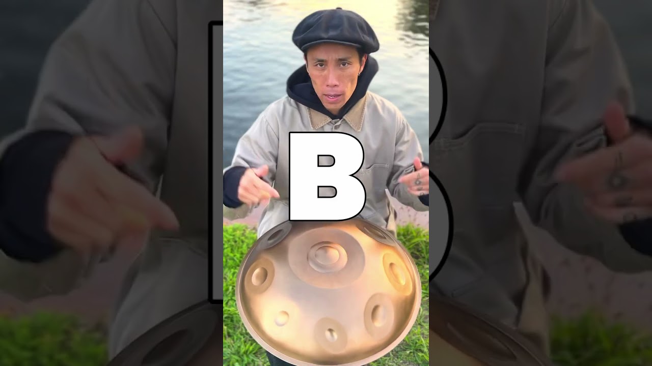 『どっちのハンドパンのフレーズがスキ？』#マジで叩けるようになる #shorts #REOMATSUMOTO #HandPan #ハンドパン #手碟 #癒しの楽器