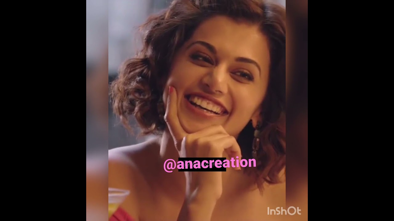 taapse pannu beautiful smile moments 🥀❤🌌