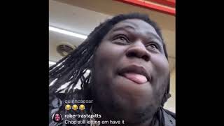 YOUNG CHOP RIDING AROUND ZONE 6!! LOOKING FOR 21 SAVAGE GETS UBER SHOT UP AFTER LIVE!!😱🤣