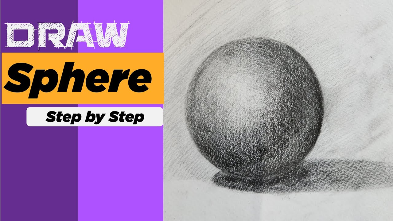 Draw a Basic Geometry Objects - Sphere Drawing - YouTube