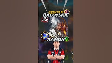 Geekfam Baloyskie Aamon Roam New Meta? Mobile Legends #mobilelegends #mlbb #gaming