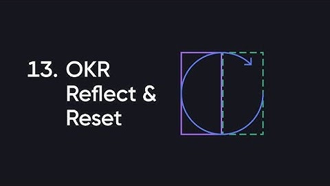 Reflect and Reset | OKR Accelerator