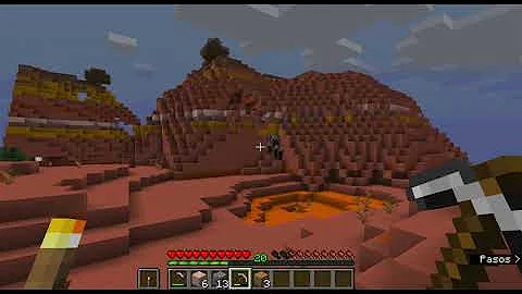Como achar o bioma de terracota?