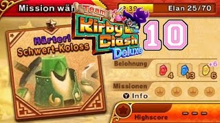 Let's Play Team Kirby Clash Deluxe (Blind) [#10] DX Waffe gegen härtere Bosse