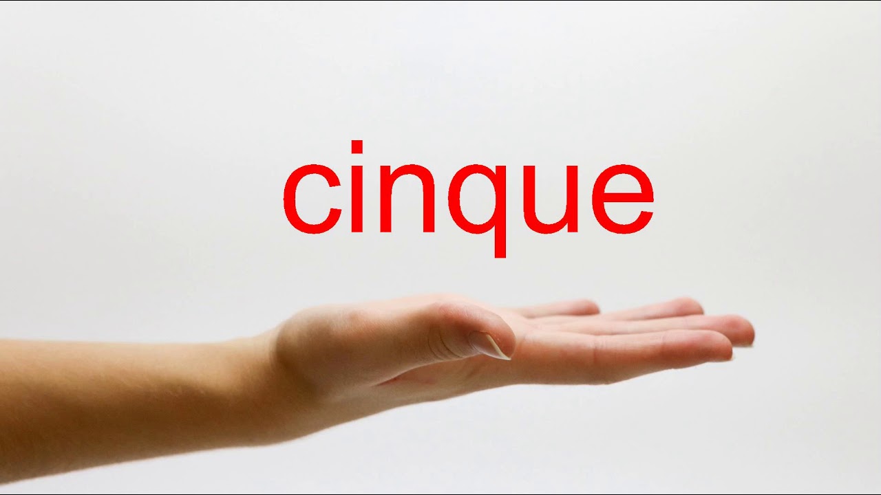 How To Pronounce Cinque American English YouTube