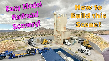 Model Railroad Scenery Tutorial (03) Ground Cover