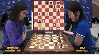 Meruert Kamalidenova (2314) - Ju Wenjun (2522) | Round 4 | World Blitz 2023