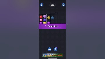 Color Bubble - Ball Sort Puz (Level 818)