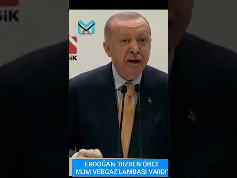 CUMHURBAŞKANI ERDOĞAN'DAN ELEKTRİK