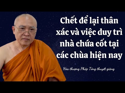 Video VẤN ĐÁP PHẬT PHÁP l Chết để lại thân xác và việc duy... - youtube