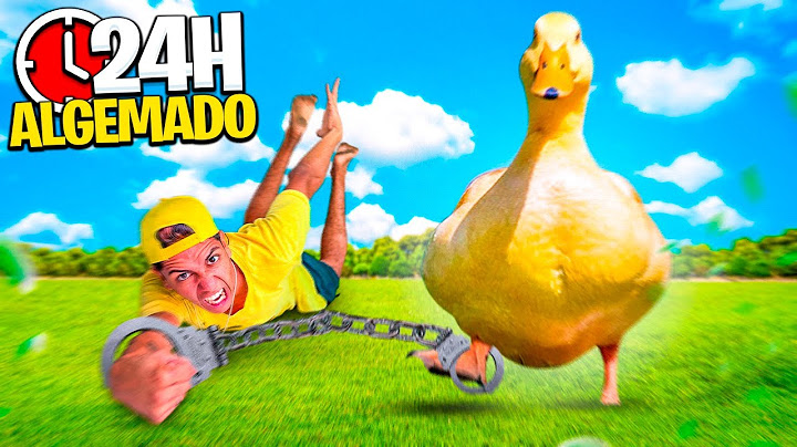 24 HORAS ALGEMADO COM MEU PATO DE ESTIMAÇÃO *sobrevivemos ?