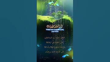 تلاوة خاشعة عطرة مباركة جميلة عذبة مميزة طيبة للشيخ فارس عباد سورة الشرح