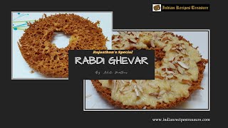 Rabdi Ghevar |राजस्थानी रबड़ी घेवर बिना सांचे के बनाये |Japuri Radbi Ghaver | Ghaver Recipe| Ghaver