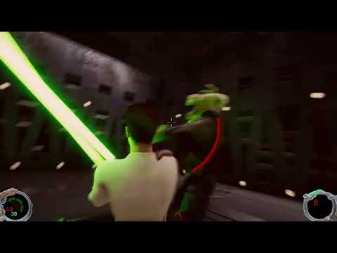 Dark Forces 2 Jedi Knight Remake Secret Boss Fight And Hidden Developer Room