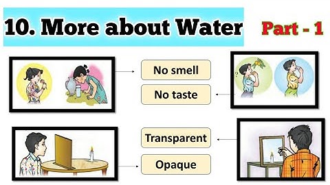 More about water | std 3|  lesson 10 | Environmental Studies | Maharashtra State Board| Part- 1