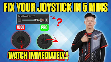 FIX YOUR JOYSTICK STUCK PROBLEM IN 5 MINS 😮 | Fast and Smooth Movement Bgmi/ PUBG Mobile 