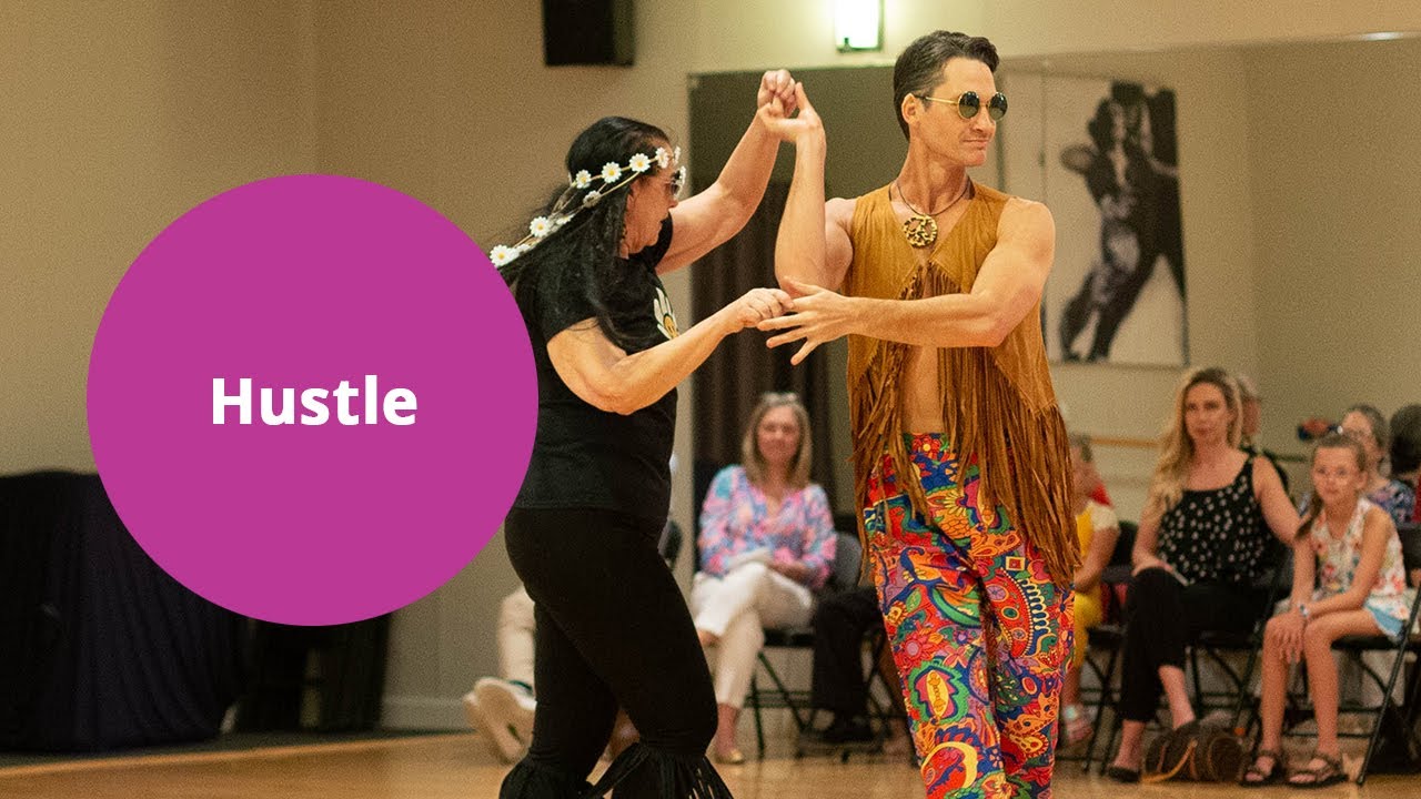 Hustle Show Dance at Ultimate Ballroom Dance Studio YouTube