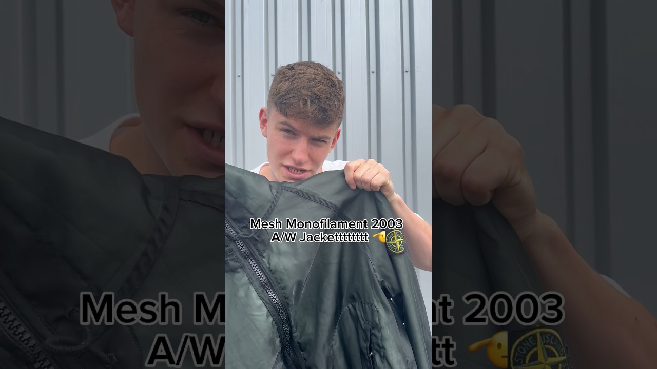 Rare Stone Island Mesh Monofilament Jacket 🫡