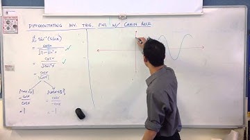 Differentiating Inverse Trig Functions w/ Chain Rule (2 of 3)