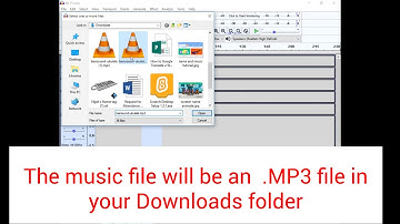Importing MP3 music files to audacity