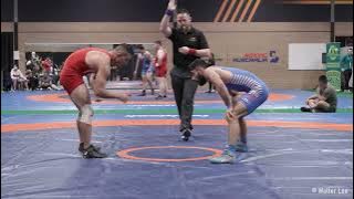 GHULAM MUSTAFA NIQADAM vs SAIMAN BHANDARI - AUSTRALIAN NATIONAL WRESTLING CHAMPIONSHIPS 2022