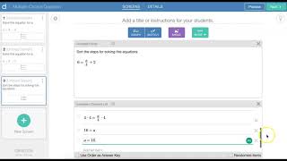 Creating an Ordered List in Desmos