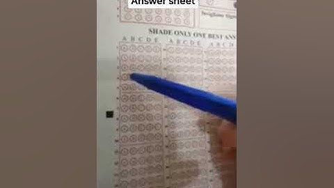 Complete guidelines of attempting KMUCAT Answer Bubble Sheet #kmucat #khyberpakhtunkhwa #university