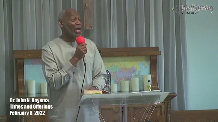Giving: Blessings From Obedience - Dr. John N. Ony...
