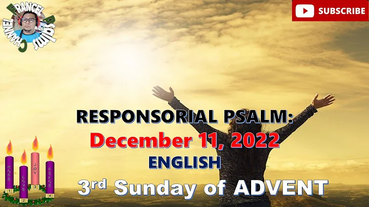 Responsorial Psalm: December 11, 2022-ENGLISH/" LORD COME, AND SAVE ME "