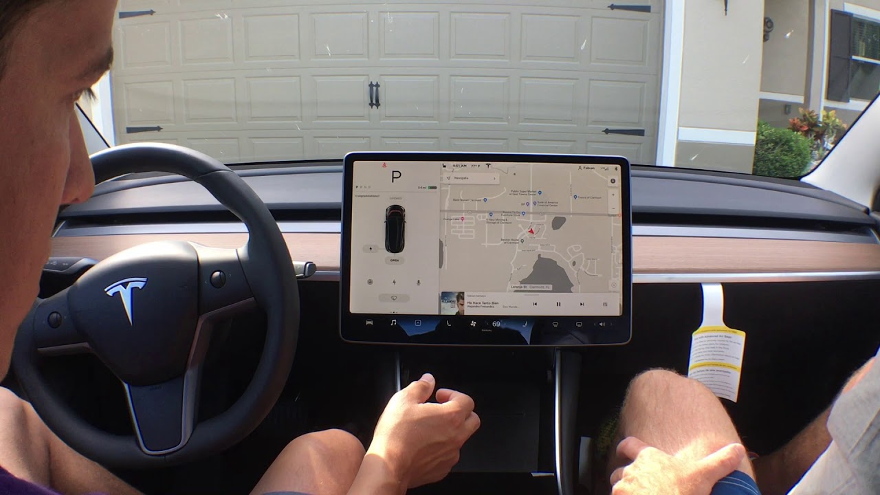 First Ride in a Tesla (*** Model 3 ***) - YouTube