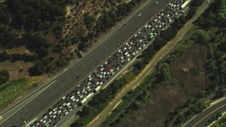 Hours long standoff on I-80 in Solano County ends, CHP says