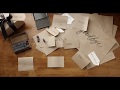 Vintage Letterpress Blocks Font by Print In London Sample 1