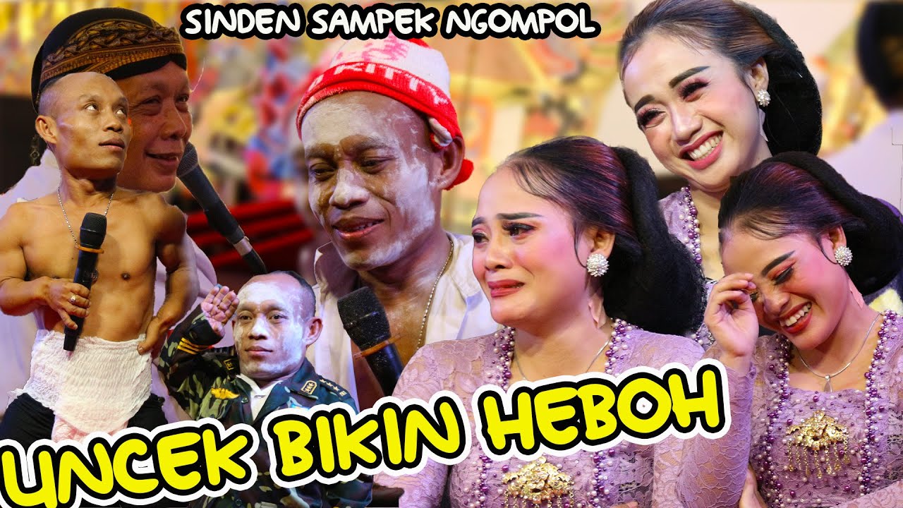 Terbaru ‼️ Uncek Bikin Sinden Ngakak Bareng ki dalang Minto Darsono