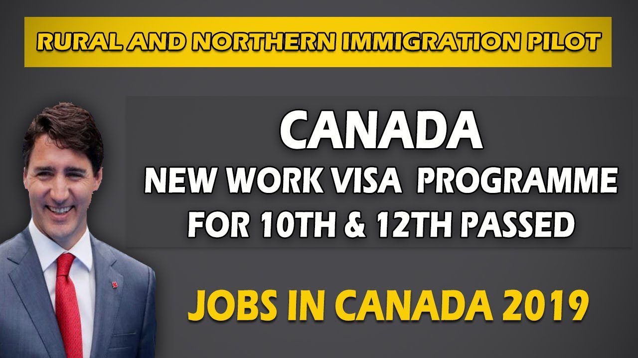 Canada Announced New Immigration Program 10th & 12th Passed Jobs In