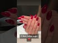 Uñas color Rojo ❤️ #diseñosdeuñas #acrilicnails #nailart #nailsdesing #nailsbeauty #naildecoration