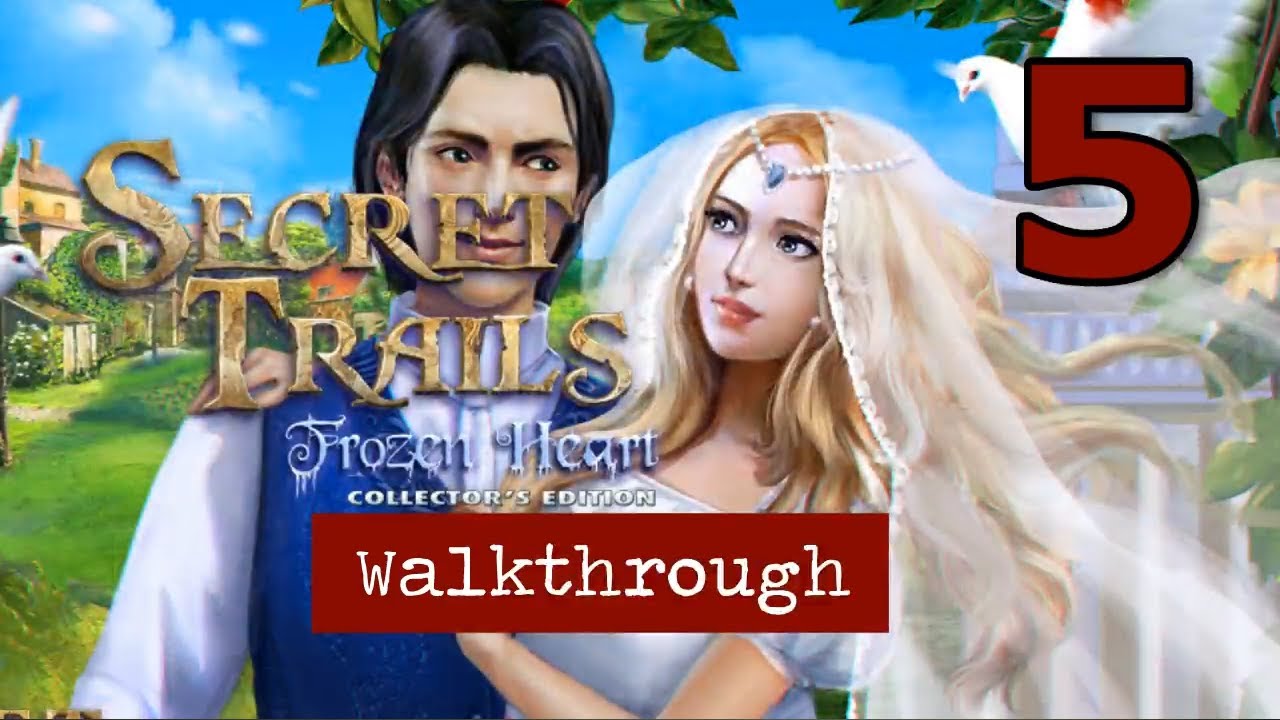 Secret Trails Frozen Heart game. Secret Trails Frozen Heart.