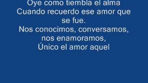 OYE COMO TIEMBLA EL ALMA