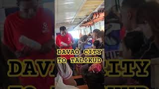 Vacation in the Philippines goes to Talikud Island from Davao City, #davao, #talikud, #boat, #pass