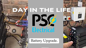 Day in the life of an Electrician - Battery Upgrade.