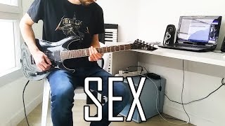 Video thumbnail of "RAMMSTEIN - Sex Full Guitar Cover w/ Solo [HD]"