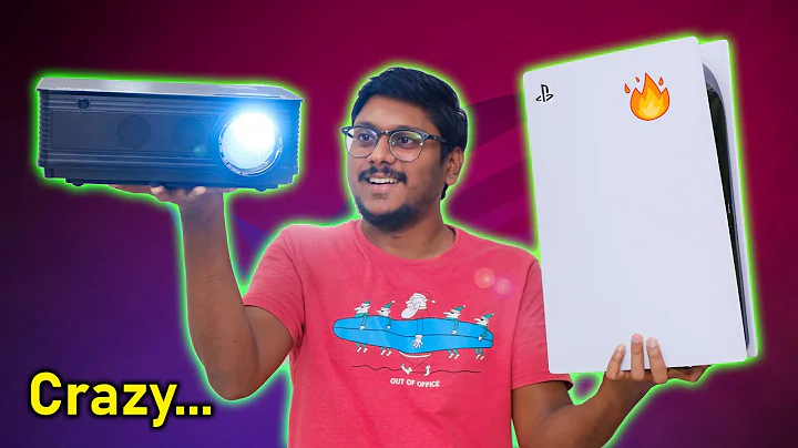 PS5 Gaming at MASSIVE 120" Projector... Ultimate Experience !? 🤯🔥