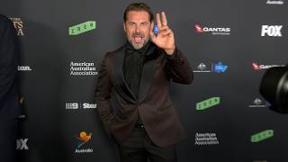 Daniel MacPherson attends the 23rd Annual G'Day USA Arts Gala blue carpet