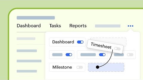 How to Customize Tabs in Zoho Projects!