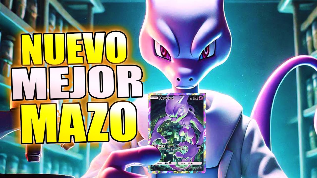 😱¡El NUEVO MEJOR MAZO de MEWTWO DESTROZA EL META!😱 Pokemon TCG Pocket ...