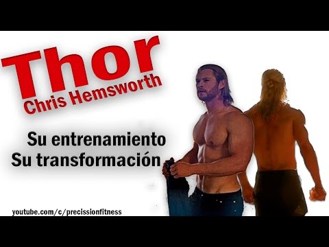entrenamiento y dieta thor