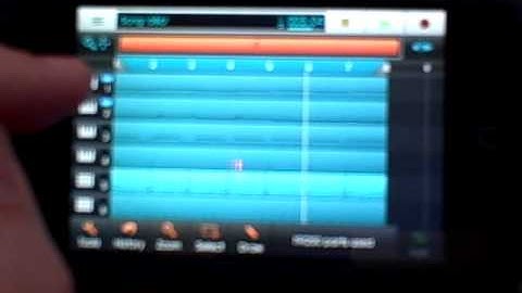 Drum & Bass with Nanostudio on Ipod Touch