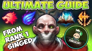 ULTIMATE SINGED GUIDE BY RANK 1 SINGED | HOW TO MASTER SINGED - League of Legends